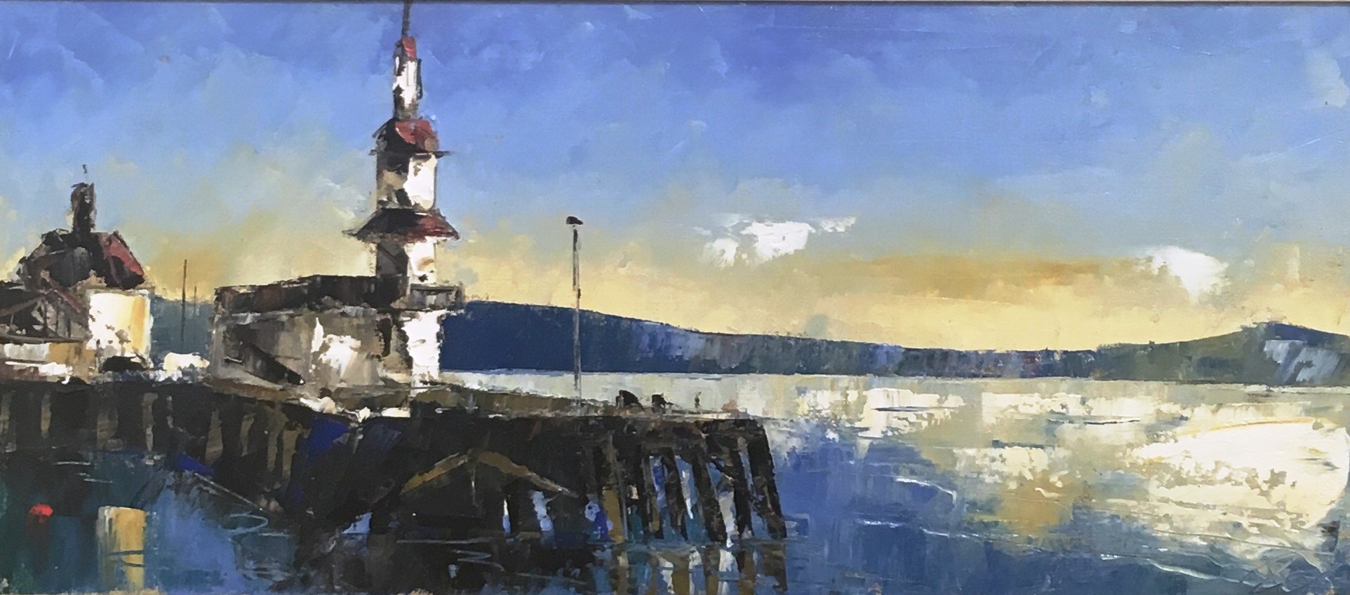 'Dunoon Pier, Morning Light' by artist Paul Graham